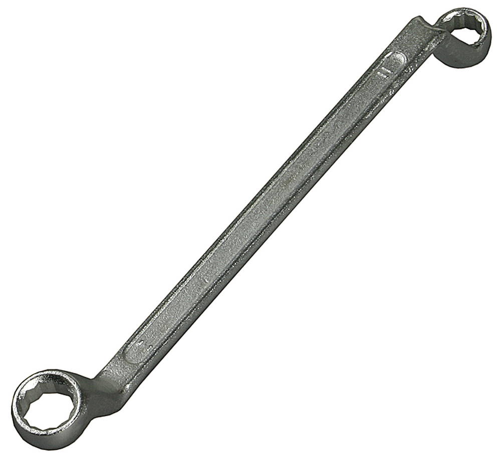 Ключ гаечный накидной изогнутый 75°, 9х11 мм STAYER "MASTER" 27135-09-11 - фото