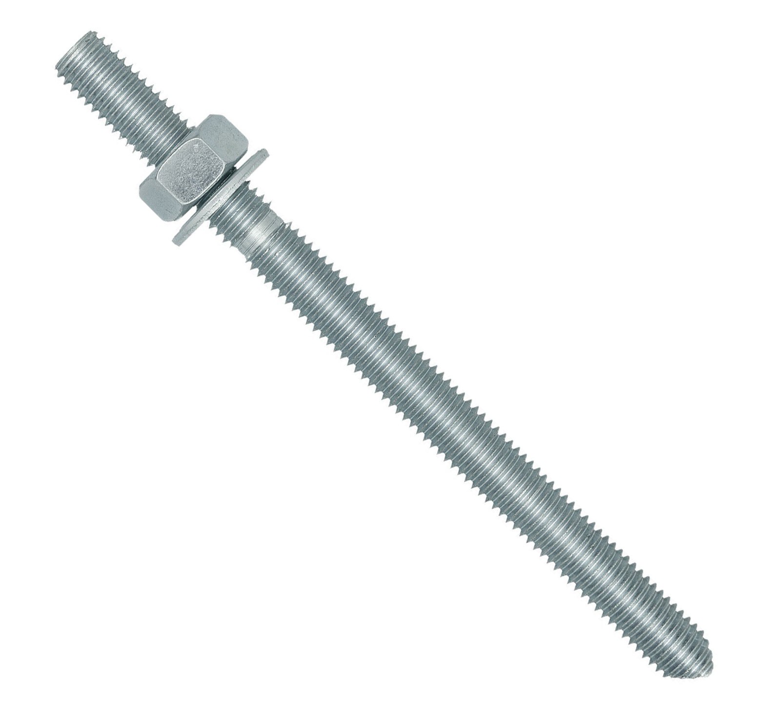 Анкерная шпилька MKT V-A 24-55/300, 5 шт, оцинкованная сталь 5.8 21721101 - фото