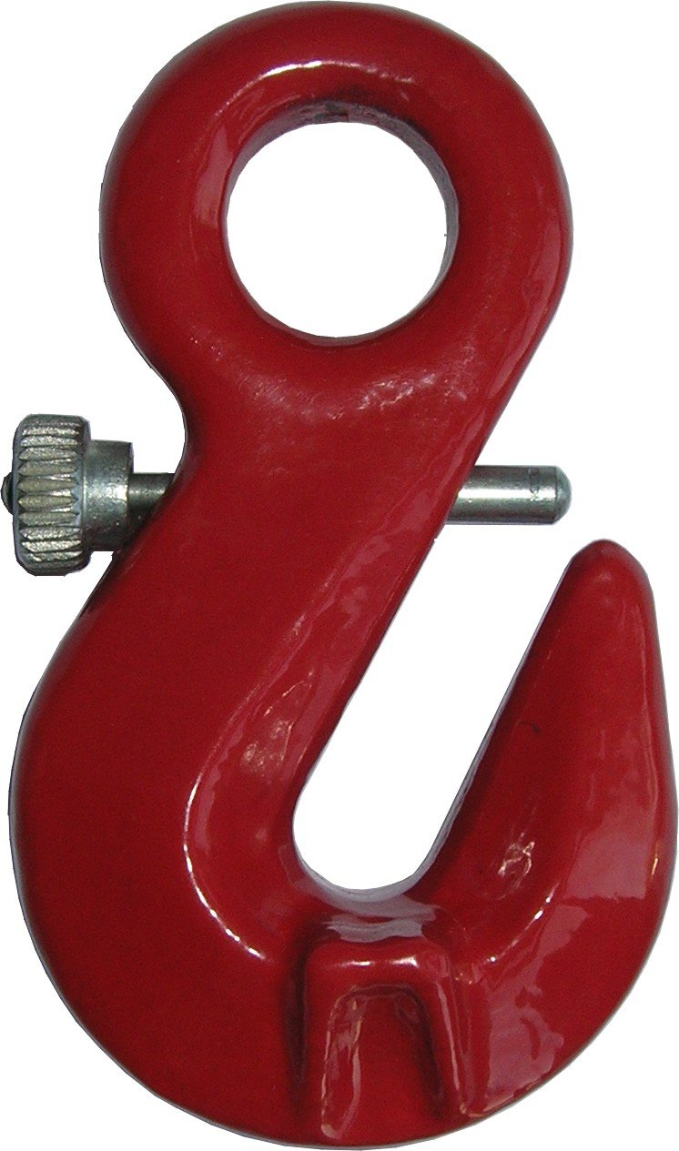 Крюк-укорачиватель с проушиной и предохранителем Goralmet GM317-G8 D13 мм (140200) - фото