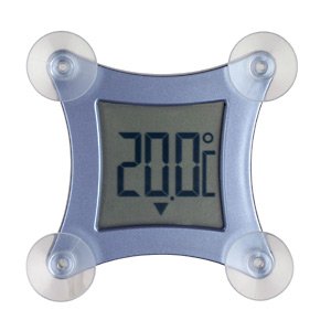 Оконный термометр 'Poco' Digitales с большим дисплеем 67 x 22 x 67 mm TFA-Dostmann - фото