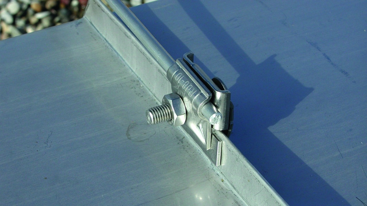 Фальцевая угловая клемма с увеличенной площадью контакта 0,7-8 мм DEHN 365050 - фото