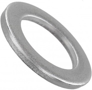 Шайба плоская усиленная под палец, штифт DIN 1440, нержавеющая сталь А4 - фото