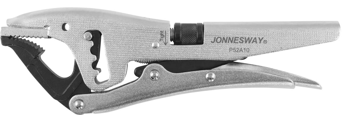 Зажим ручной переставной с трубным захватом Jonnesway P52A10 - фото