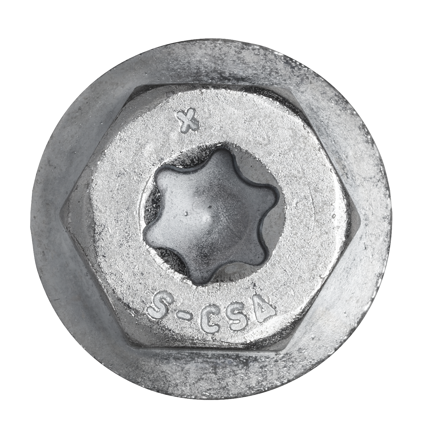 Шуруп по бетону S-CSA HEX 6х45/5 Sormat со шлицем TORX 9640071305, оцинкованная сталь - фото