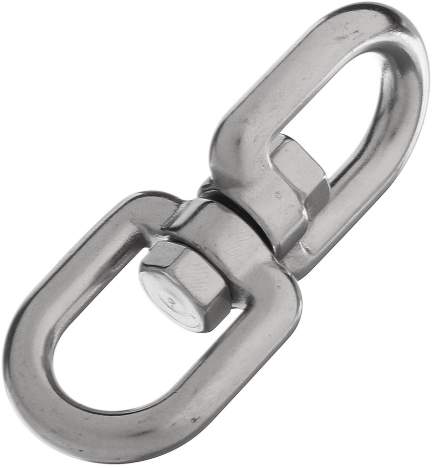 Вертлюг кольцо-кольцо 8254, нержавеющая сталь А4 - фото