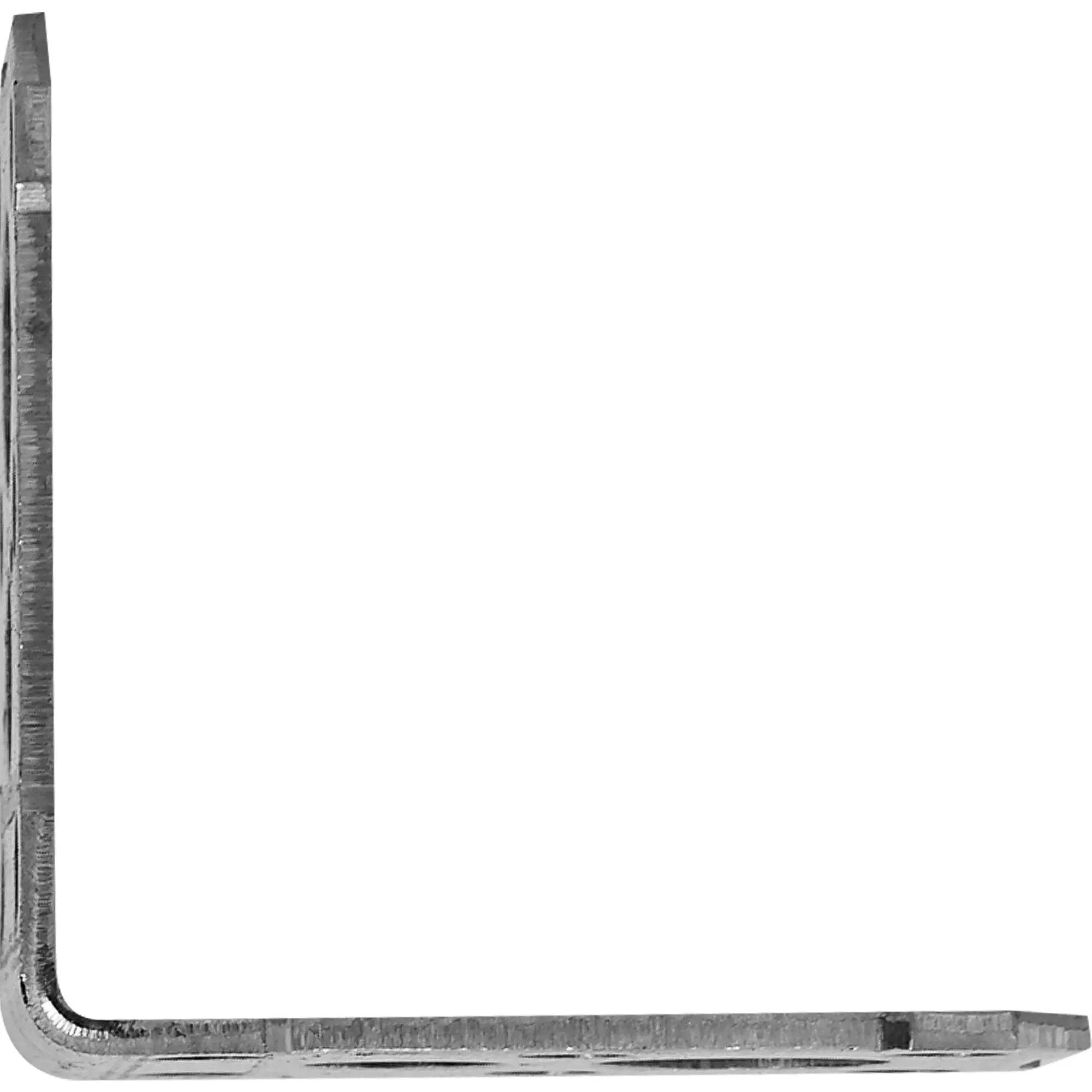 Уголок крепежный 125х97х1,7 мм KU ECO, оцинкованная сталь - фото