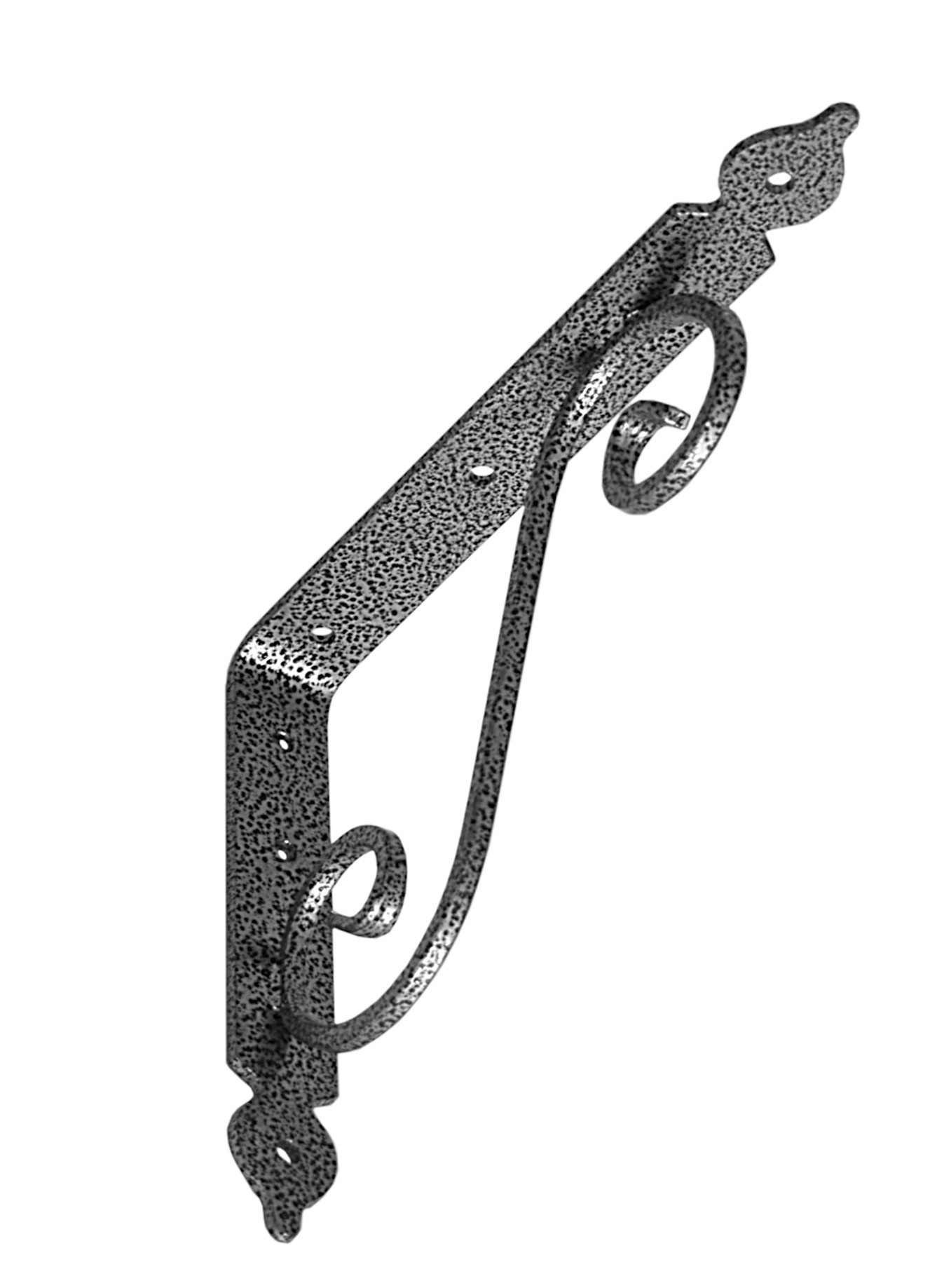 Кронштейн декоративный Domax WOZ 190 AS серебряный античный (5927) - фото