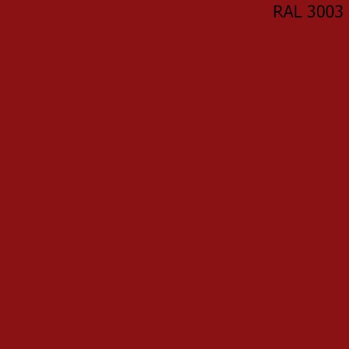 Алкидная спрей-эмаль TEKNOS 520 мл/400 гр, RAL 3003 (Рубиново-красный) - фото