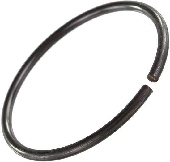 Кольцо стопорное наружное DIN 7993 форма A, пружинная сталь - фото