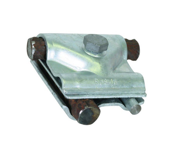 MAXI-MV-клемма для арматуры Rd=8-16мм, оцинкованная сталь - фото