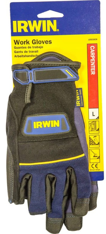 Перчатки плотницкие IRWIN 10503828, размер L - фото