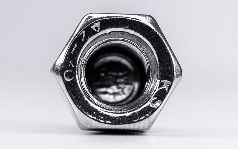 Гайка колпачковая DIN 1587, нержавеющая сталь А2 - фото