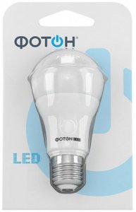 Лампа светодиодная ФОТОН LED A60 10W E27 3000K (груша) - фото