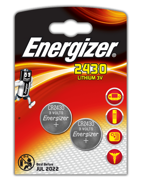 Батарейки Energizer CR2430 BP2 (2 шт) - фото