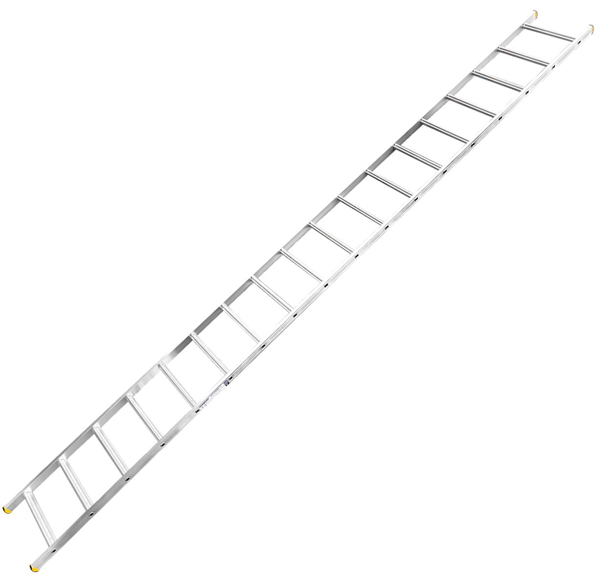 Односекционная лестница 1х18 Алюмет HK1 5118, алюминий - фото