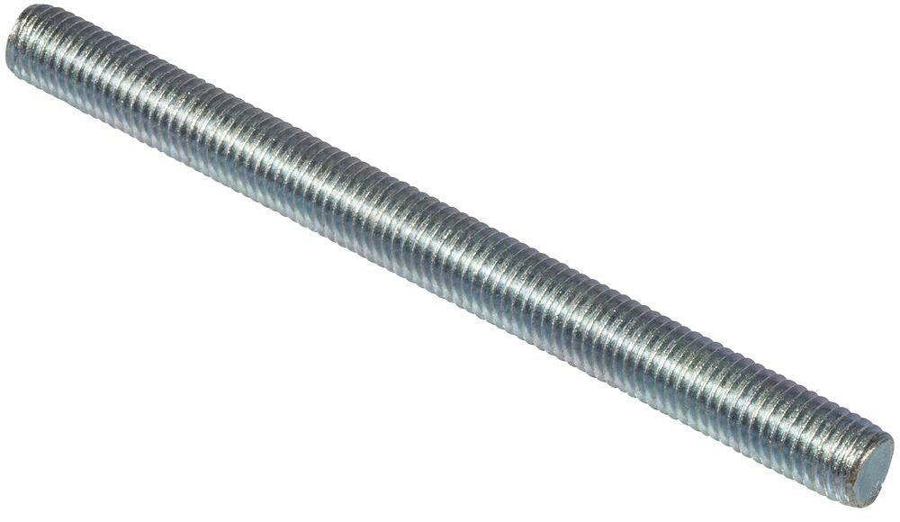 Шпилька резьбовая Fischer G DIN 976, класс прочности 4.8, горячеоцинкованная сталь - фото