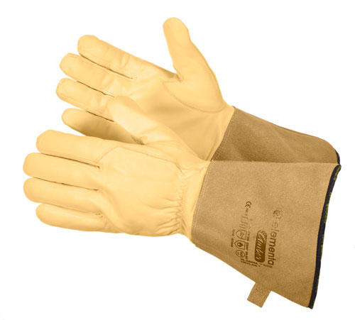 Перчатки рабочие кожаные ELEMENTA EXPERT PLASMA™ MIG KEVLAR®  размер 11 - фото