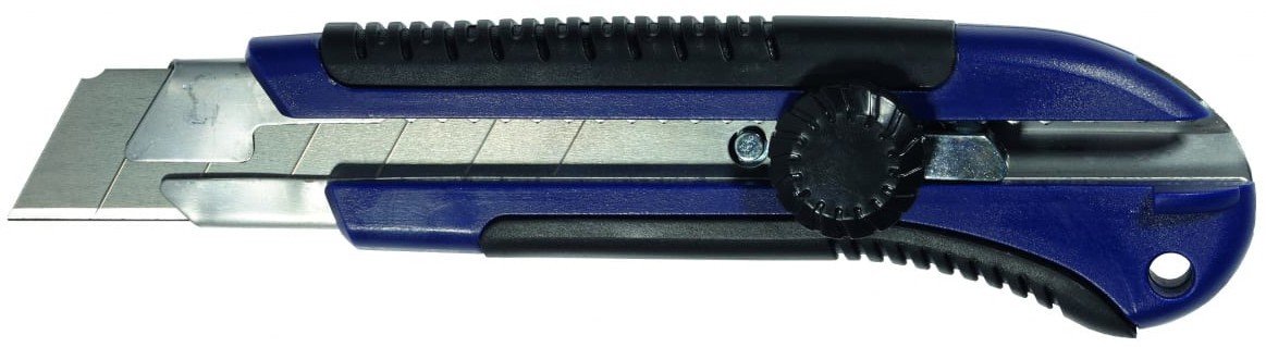 Нож с отламывающимися лезвиями и винтовым зажимом 25 мм IRWIN 10508136 - фото