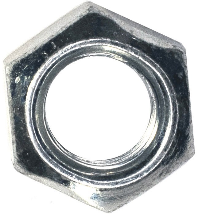 Гайка самоконтрящаяся DIN 980 (Form M), класс прочности 10, оцинкованная сталь - фото