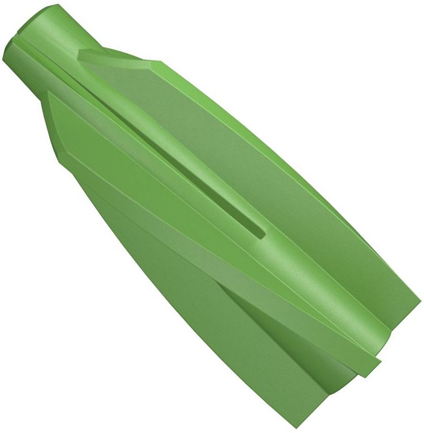 Дюбель для газобетона GB Green 8 Fischer 532734, зелёный нейлон, 4 шт в блистере - фото