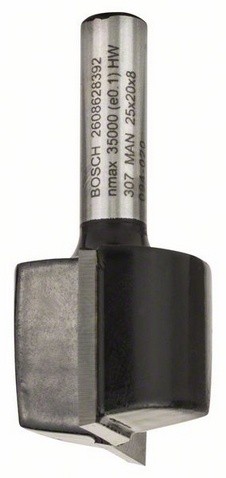 Фреза пазовая с двумя кромками Bosch 25/20мм (2608628392) - фото