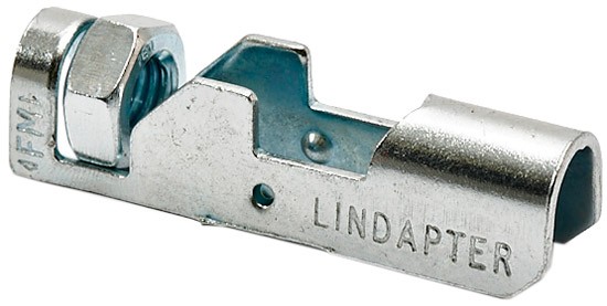 Самоустанавливающийся зажим (фиксатор) для резьбовых шпилек Lindapter ToggleClamp TC 82024, оцинкованная сталь - фото