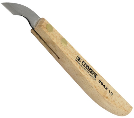 Нож для резьбы по дереву крюк 17/27 Narex Standart Line 894210 - фото
