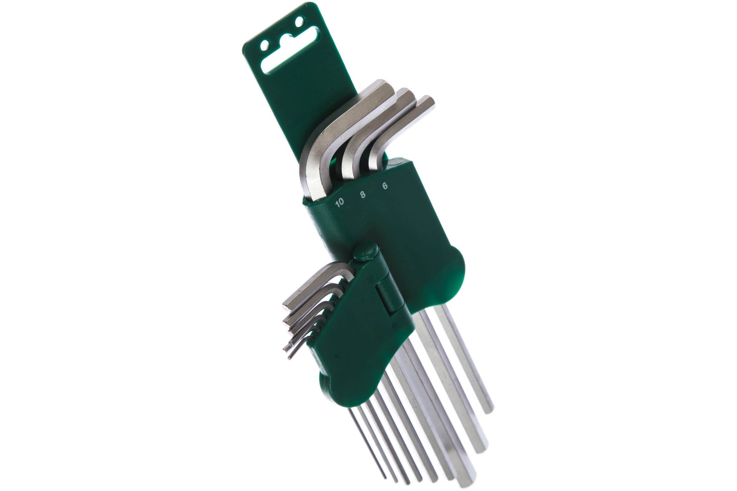 Комплект шестигранных ключей (1,5-10 мм) LONG Jonnesway H02SM109S, 9 штук - фото
