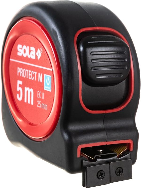 Рулетка 5 м SOLA Protect M PE 525 50570601, магнитная - фото