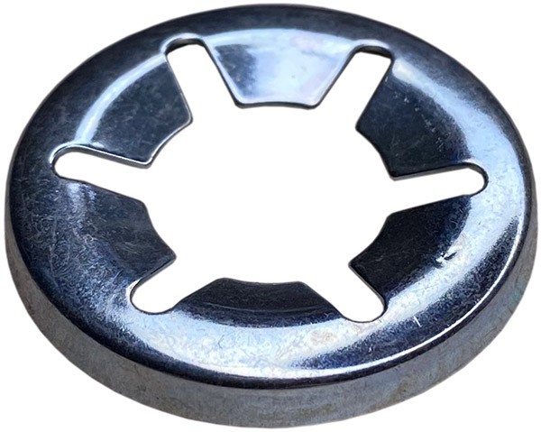 Шайба стопорная Star-Lock 10 мм, оцинкованная сталь - фото