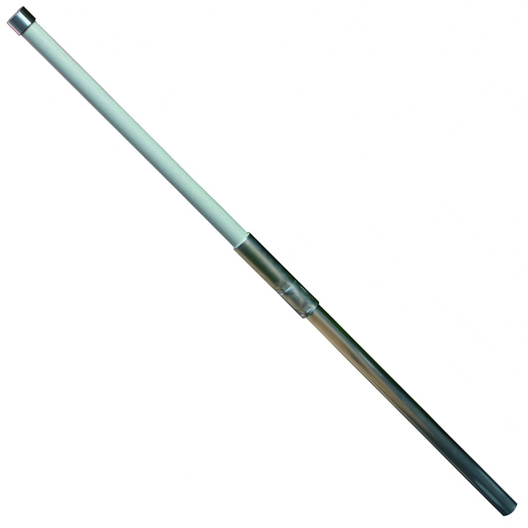 Алюминиевая опорная трубостойка с изолированной вставкой из стеклопластика D=50 мм, L=4700 мм, DIN 62561-8 DEHN 105301, алюминий/стеклопластик - фото