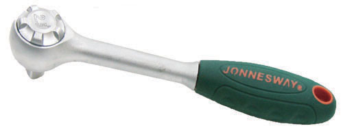 Рукоятка трещоточная 72 зубца с двойным храповиком Jonnesway R550 - фото