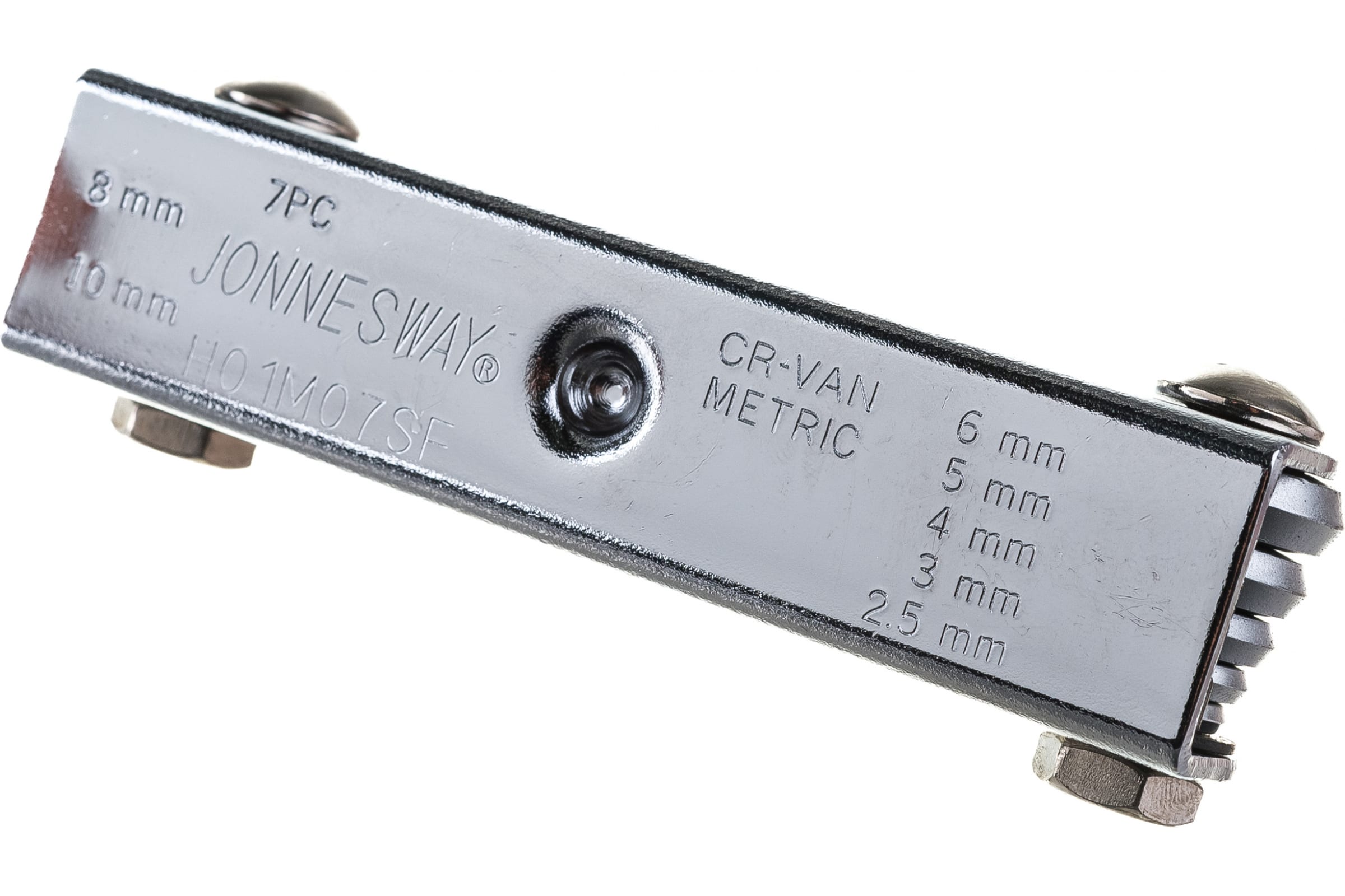 Комплект шестигранных ключей (2,5-10 мм) Jonnesway H01M07SF, 7 штук в ключнице - фото