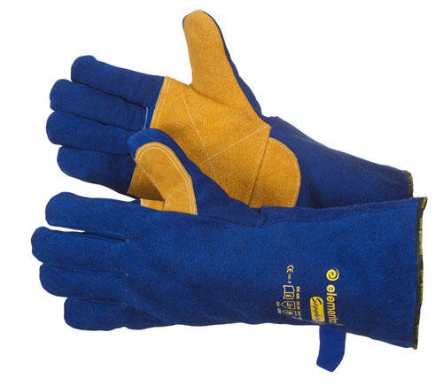 Перчатки рабочие кожаные ELEMENTA EXPERT PLASMA™ PRO KEVLAR® размер 12 - фото