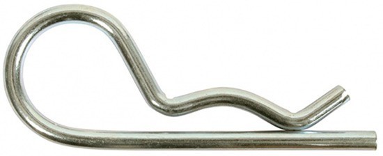 Шплинт пружинный игольчатый DIN 11024 Form E, нержавеющая сталь А2 - фото