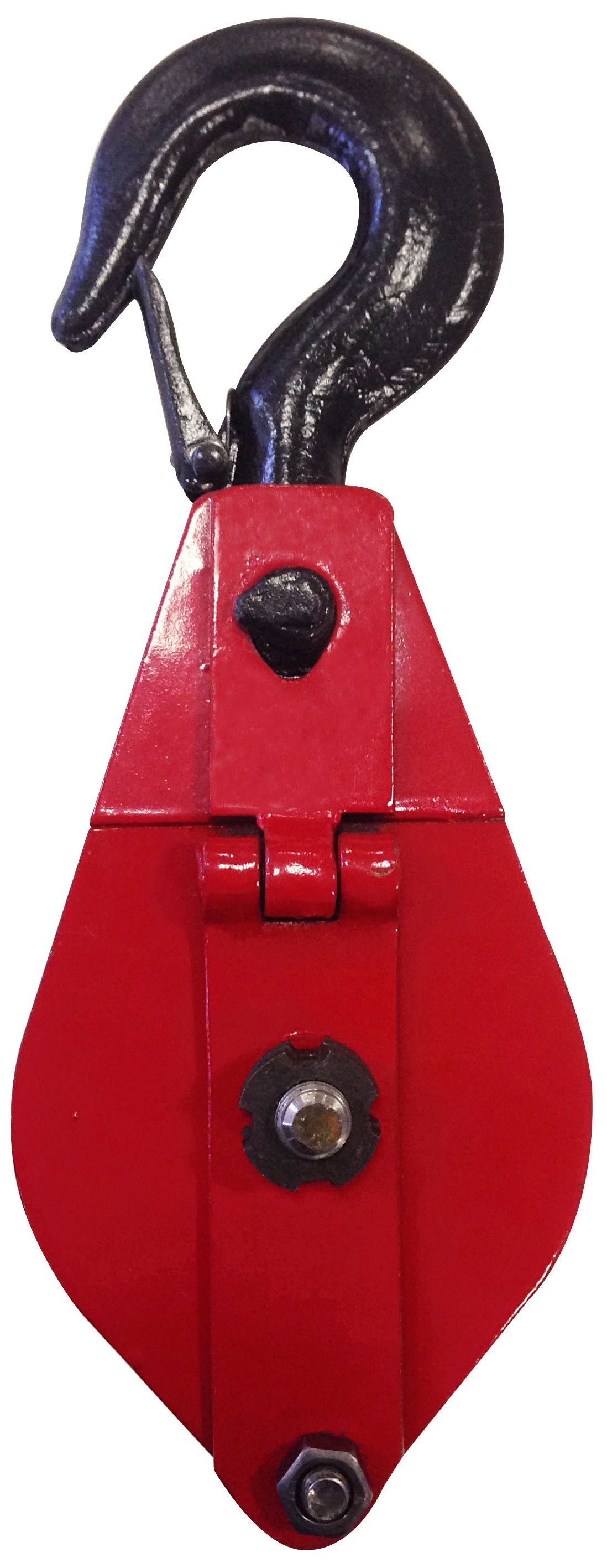 Блок монтажный с крюком под канат 11 мм HQGK 1-1, на подшипнике - фото