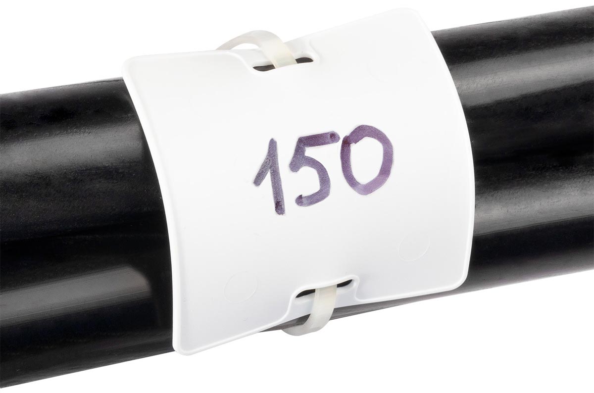 Бирки кабельные маркировочные У-134 в упаковках по 100 шт. - фото