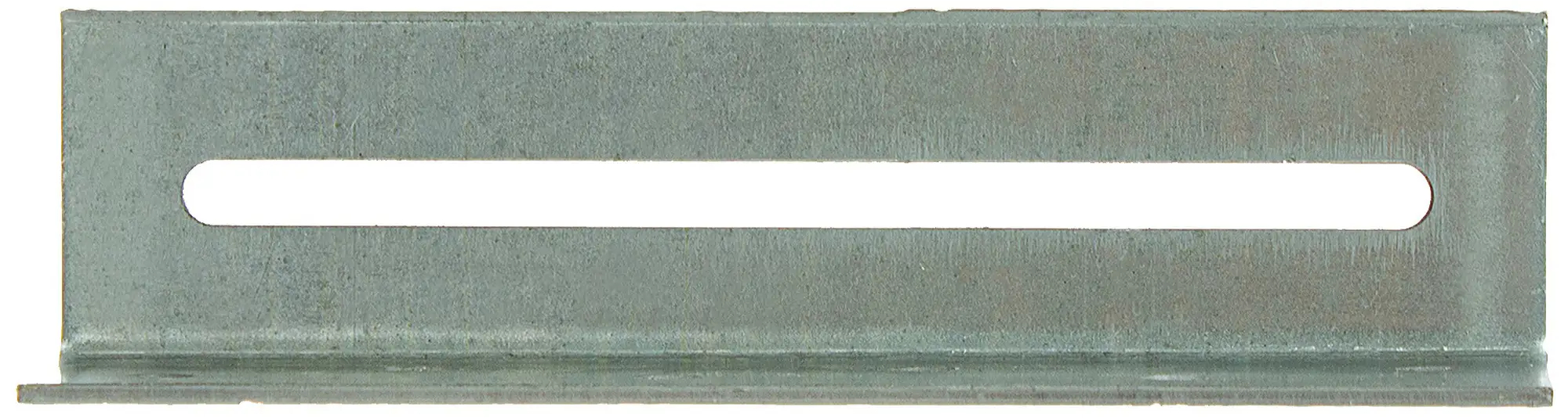 Уголок крепежный скользящий 30х30х120х2 мм KUC, оцинкованная сталь - фото
