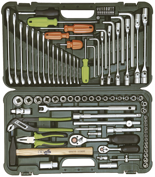Набор инструментов для ремонта иномарок, 89 предметов Дело Техники (622789) - фото