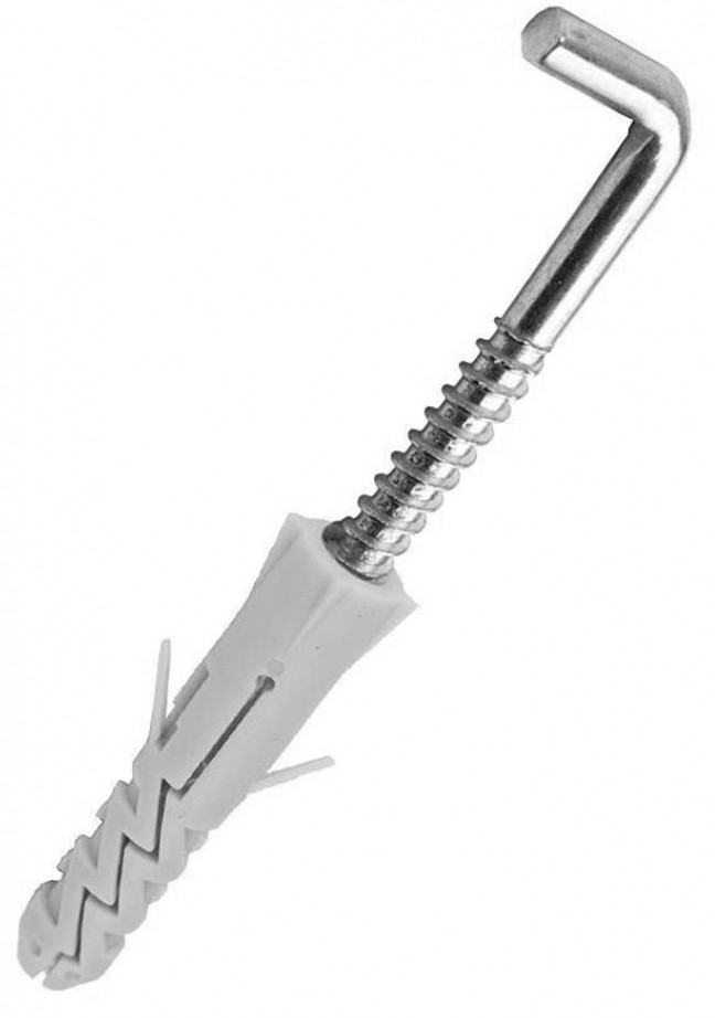 Распорный дюбель-костыль PX-12 с простым крюком WKRET-MET - фото