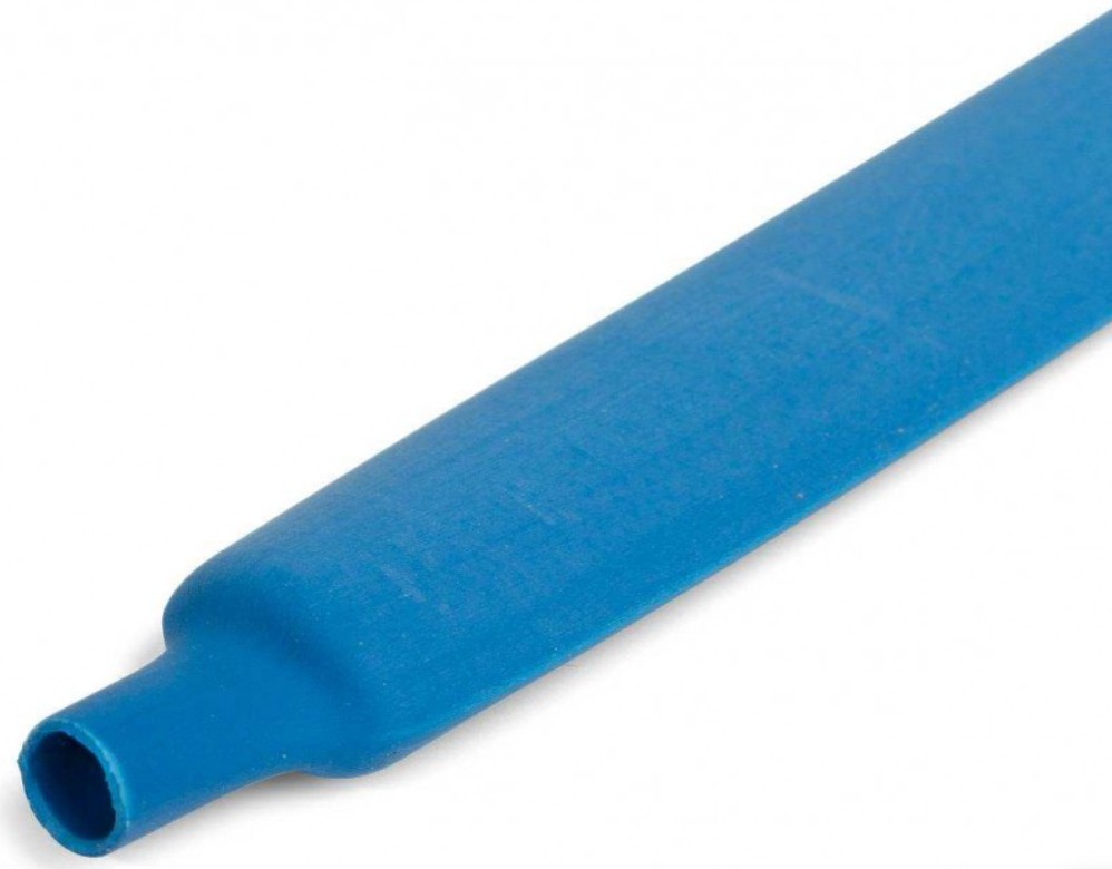 Трубка термоусаживаемая ТУТнг-LS 60/30, синяя 65407 - фото
