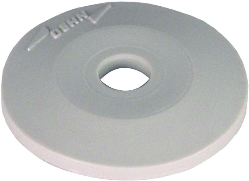 Пластмассовая уплотнительная шайба h=5 мм, d=37 мм DEHN 276006, серый пластик - фото