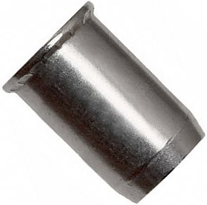 Резьбовая заклепка с уменьшенным бортиком, нержавеющая сталь А2 - фото