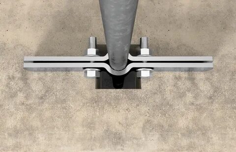 Хомут для крепления вертикальных трубопроводов Fischer RCWR - фото