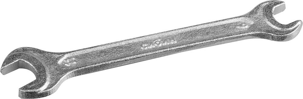 Рожковый гаечный ключ 9 x 11 мм, СИБИН 27012-09-11