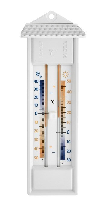 Термометр с максимальными и минимальными показателями 80 x 32 x 232 mm TFA-Dostmann - фото