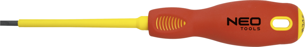 Отвертка диэлектрическая шлицевая NEO 2,5х75 мм 04-051 - фото