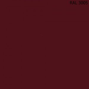 Алкидная штрих-эмаль TEKNOS 20 мл, RAL 3005 (Винно-красный) - фото