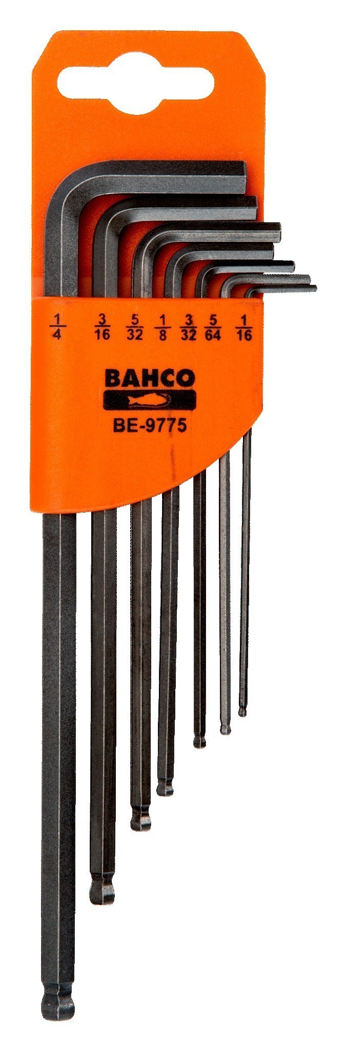 Набор имбусовых ключей BAHCO BE-9775 (холдер) - фото