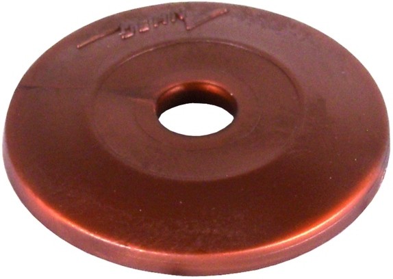Пластмассовая уплотнительная шайба h=5 мм, d=37 мм DEHN 276007, коричневый пластик - фото